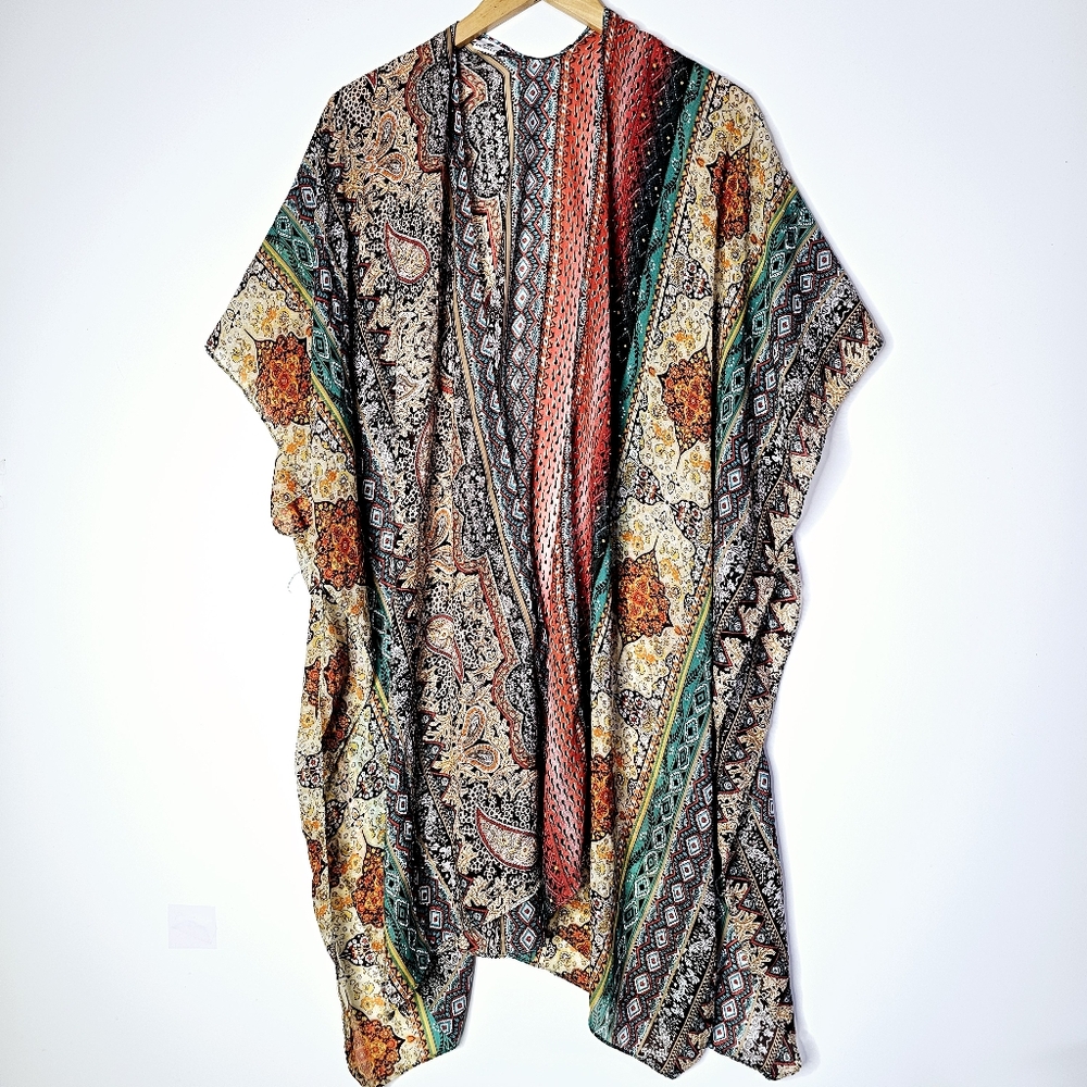 Jessica McClintock Boho Sheer Shrug One Size